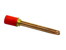 Rezistență Electrică Tubulară din Cupru cu Cap, Filet 1 1/2" – 15000W – 220/380V – 500 mm – Cupru
