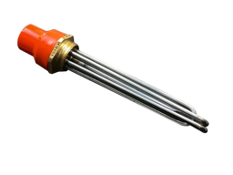 Rezistență Electrică Tubulară Cromată cu Cap, Filet 2" – 20000W – 220/380V – 1000 mm – Inox 304