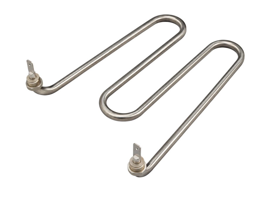 Rezistență Electrică Tip M Înclinată pentru Bain-Marie – 2000W – 220V – 300 mm – Inox 304
