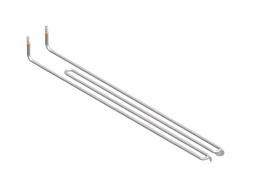 Rezistență Electrică pentru Grill – 1500W – 220V – A:420 mm / B:90 mm – Inox 304 – IZG0004