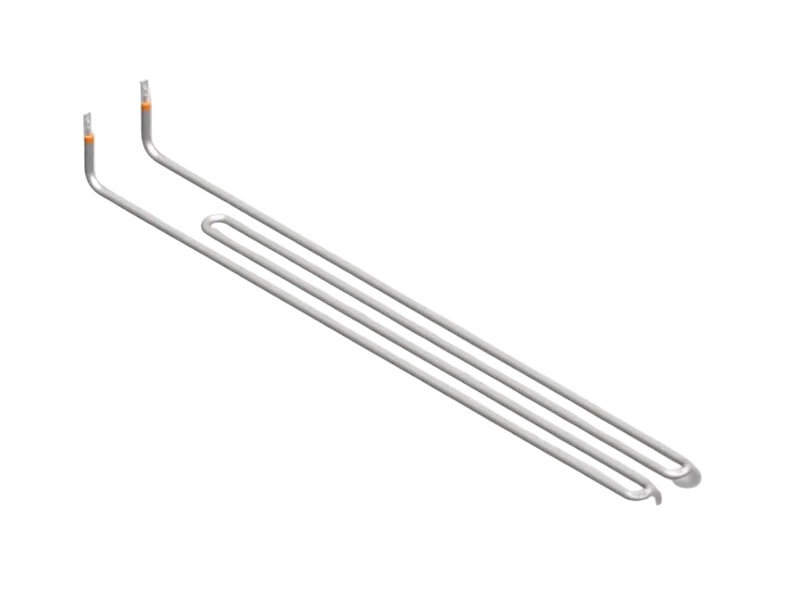 Rezistență Electrică pentru Grill – 1500W – 220V – A:420 mm / B:90 mm – Inox 304 – IZG0004