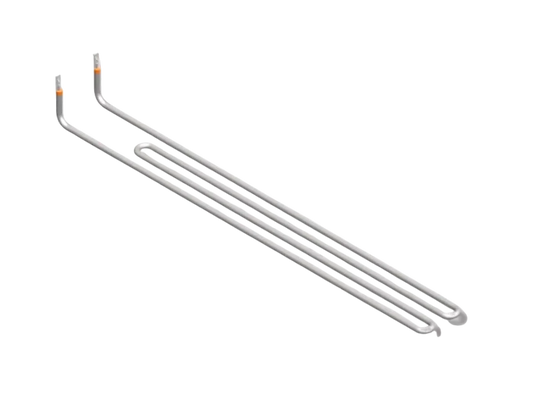 Rezistență Electrică pentru Grill – 1500W – 220V – A:420 mm / B:90 mm – Inox 304 – IZG0004