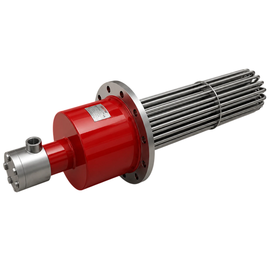 Rezistență electrică cu flanșă inox heavy duty