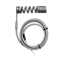 Rezistență spirală flexibilă ISIER cu protecție metalică pentru duze, conducte și aplicații hot runner