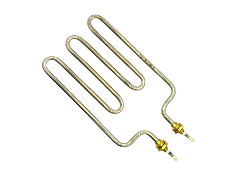 Rezistență Electrică Tip 3M cu Ieșire Centrală Dreaptă pentru Samovar – 2000W – 220V – Inox 304