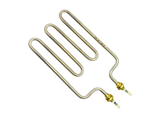 Rezistență Electrică Tip 3M cu Ieșire Centrală Dreaptă pentru Samovar – 2000W – 220V – Inox 304