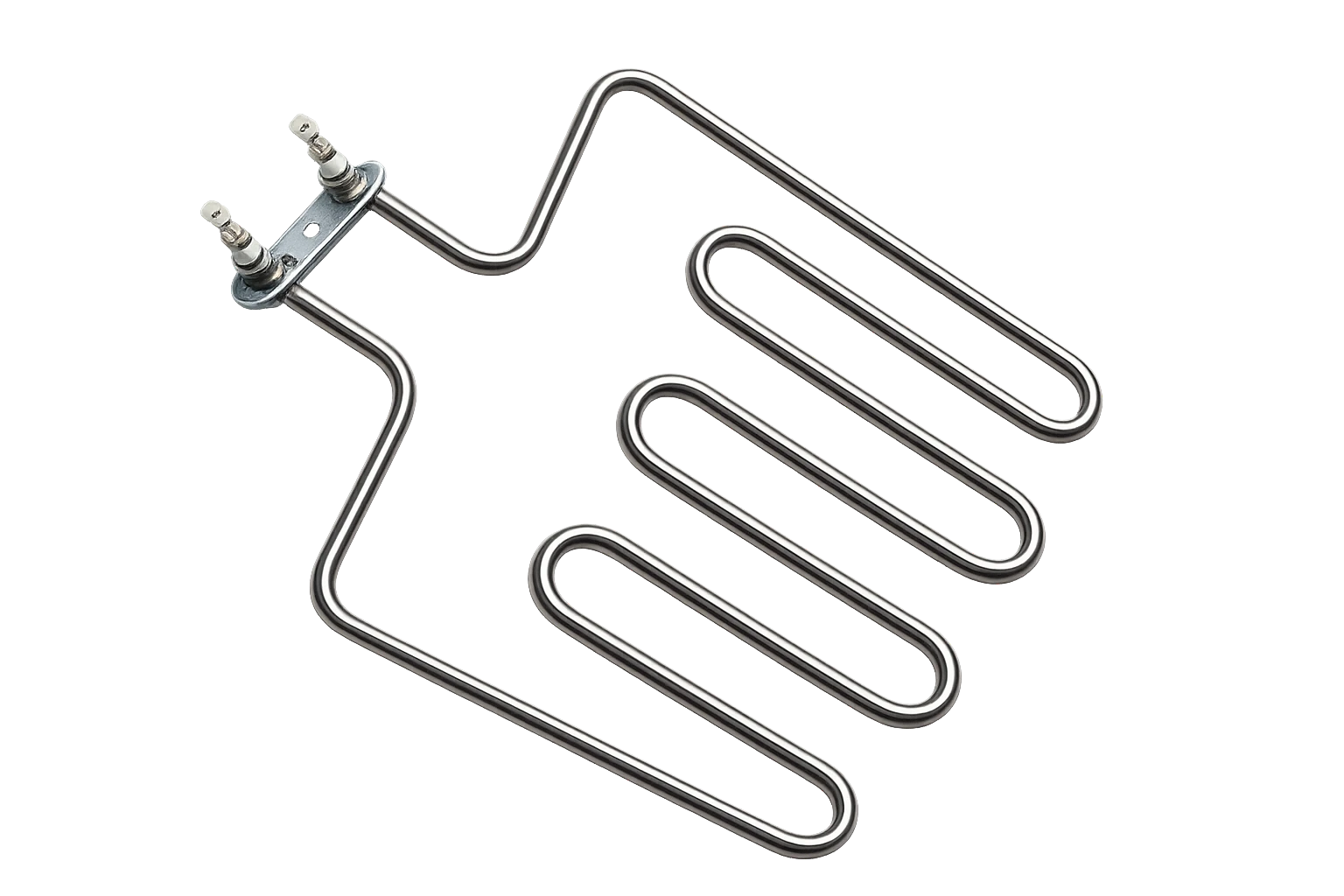 Rezistență Electrică pentru Saună cu 4 Secțiuni – 2500W – 230V – A:330 mm / B:275 mm – Inox 304