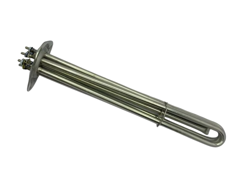 Rezistență Electrică Triunghiulară pentru Mașină de Spălat Vase – 4500W – 220V – A:200 mm – Inox 304
