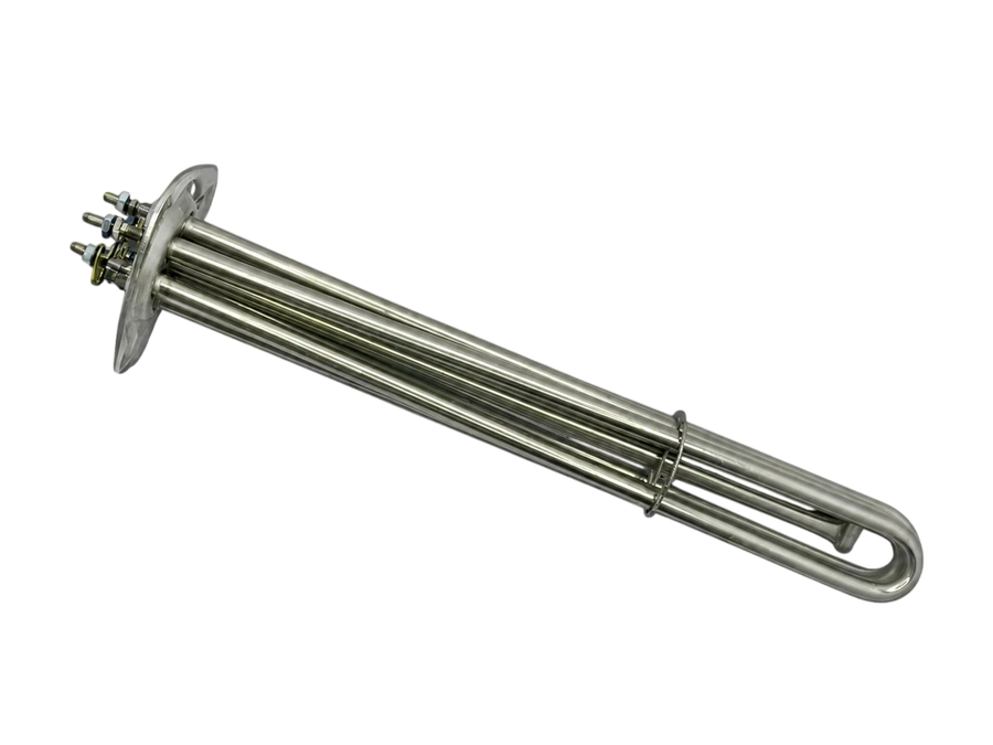 Rezistență Electrică Triunghiulară pentru Mașină de Spălat Vase – 10000W – 220V – A:400 mm – Inox 304