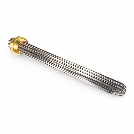 Rezistență electrică 12kW în trepte 10 borne filet 2" 230/380V inox 400mm