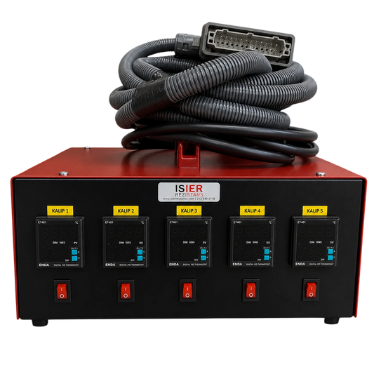 Unitate control temperatura Hot Runner ISIER cu 5 zone pentru matrite industriale